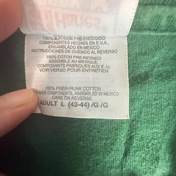 Berkeley Summer Sessions Green Pocket Tee Hanes 100% Cotton Adult L - Picture 5 of 6